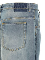 Blue Cotton Jeans Denim
