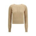Beige Cashmere Sweater
