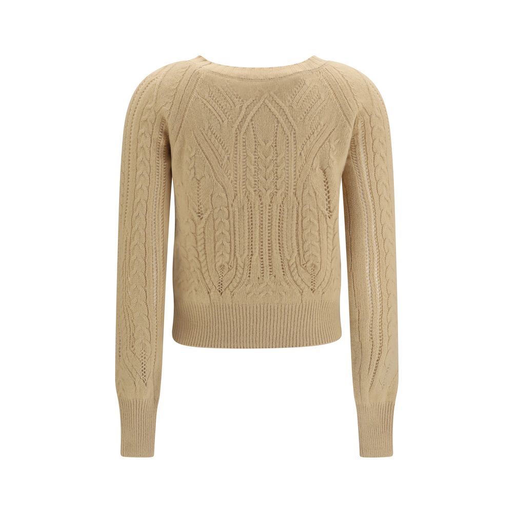 Beige Cashmere Sweater