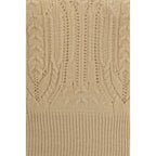 Beige Cashmere Sweater
