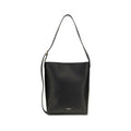 Black Calf Leather Bos Taurus Shoulder Bag