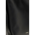 Black Calf Leather Bos Taurus Shoulder Bag