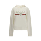 White Cotton Sweatshirt