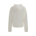 White Cotton Sweatshirt