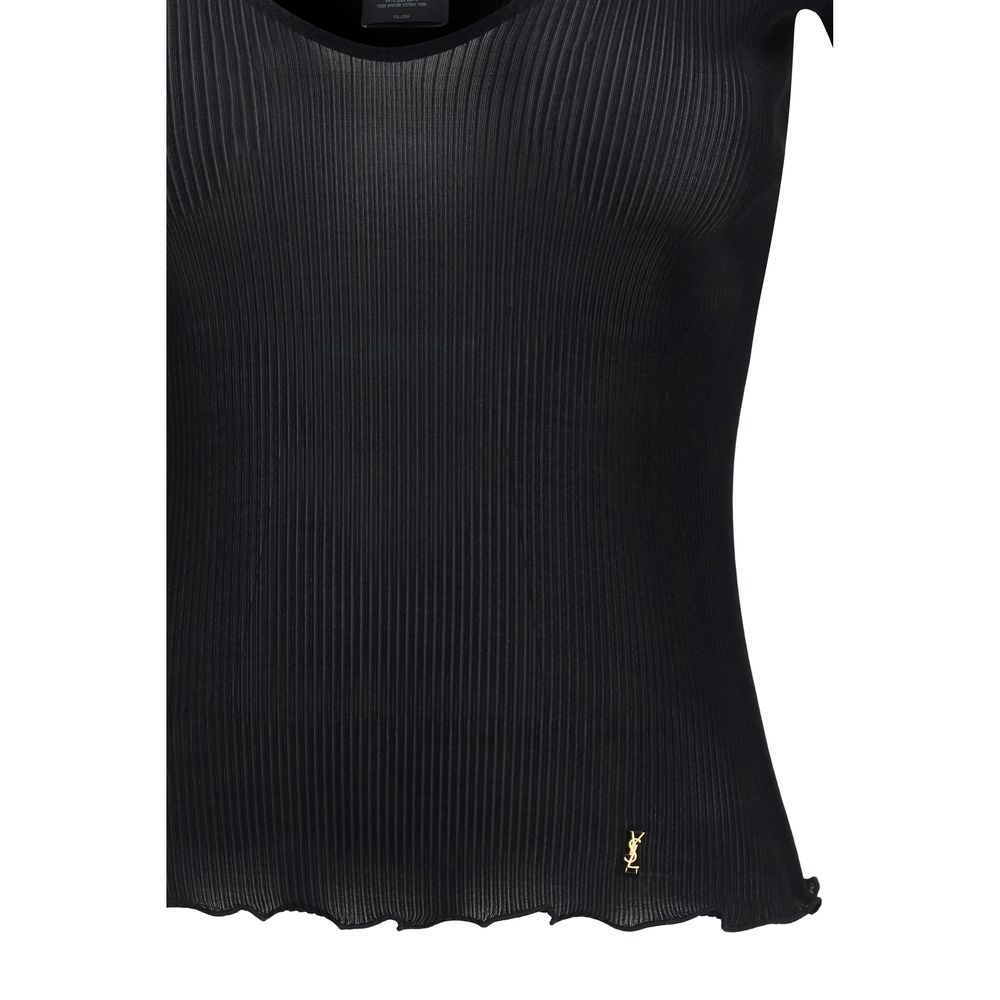 Black Silk Blouse