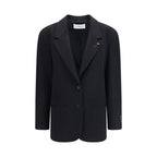Black Cashmere Blazer