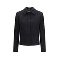 Black Wool Oves Aries Full-Length Jacket