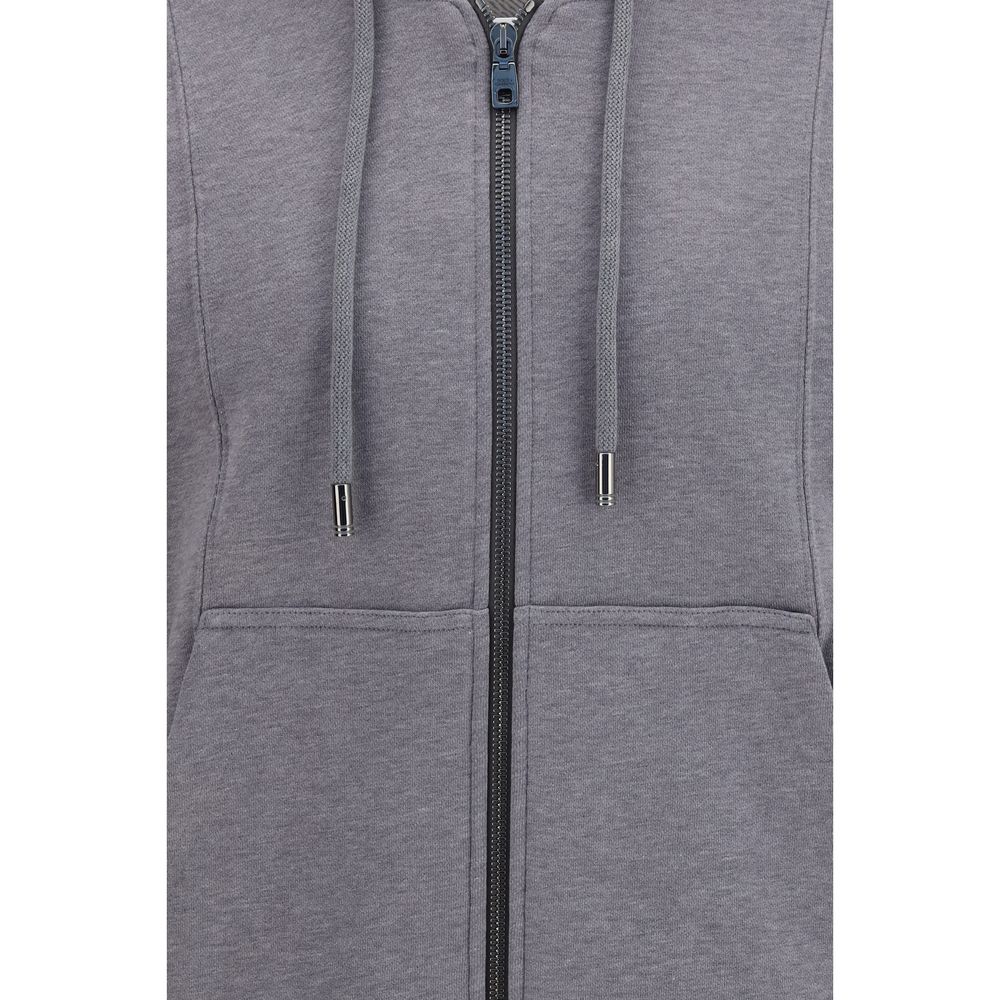 Gray Cotton Sweatshirt