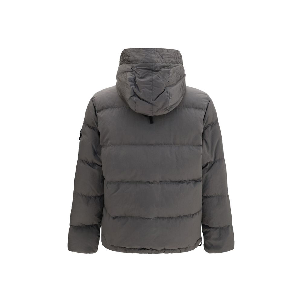 Gray Polyamide Shell Jacket