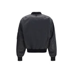Gray Polyamide Bomber