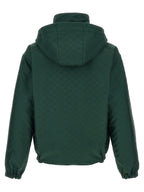 Bicolor Cotton Shell Jacket