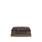 Brown Goatskin Clutch Bag