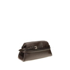 Brown Goatskin Clutch Bag
