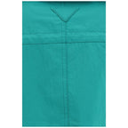 Blue Nylon Coat