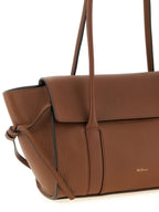 Brown Calfskin Shoulder Bag