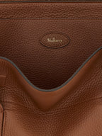 Brown Calfskin Shoulder Bag
