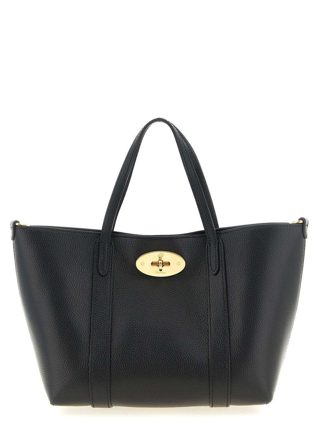 Black Calfskin Tote Bag