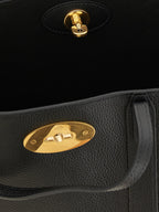 Black Calfskin Tote Bag