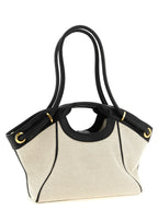 Bicolor Cotton Tote Bag