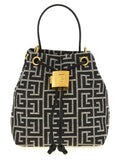 Bicolor Polyester Handbag