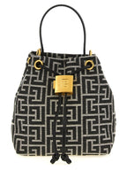 Bicolor Polyester Handbag