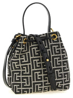 Bicolor Polyester Handbag