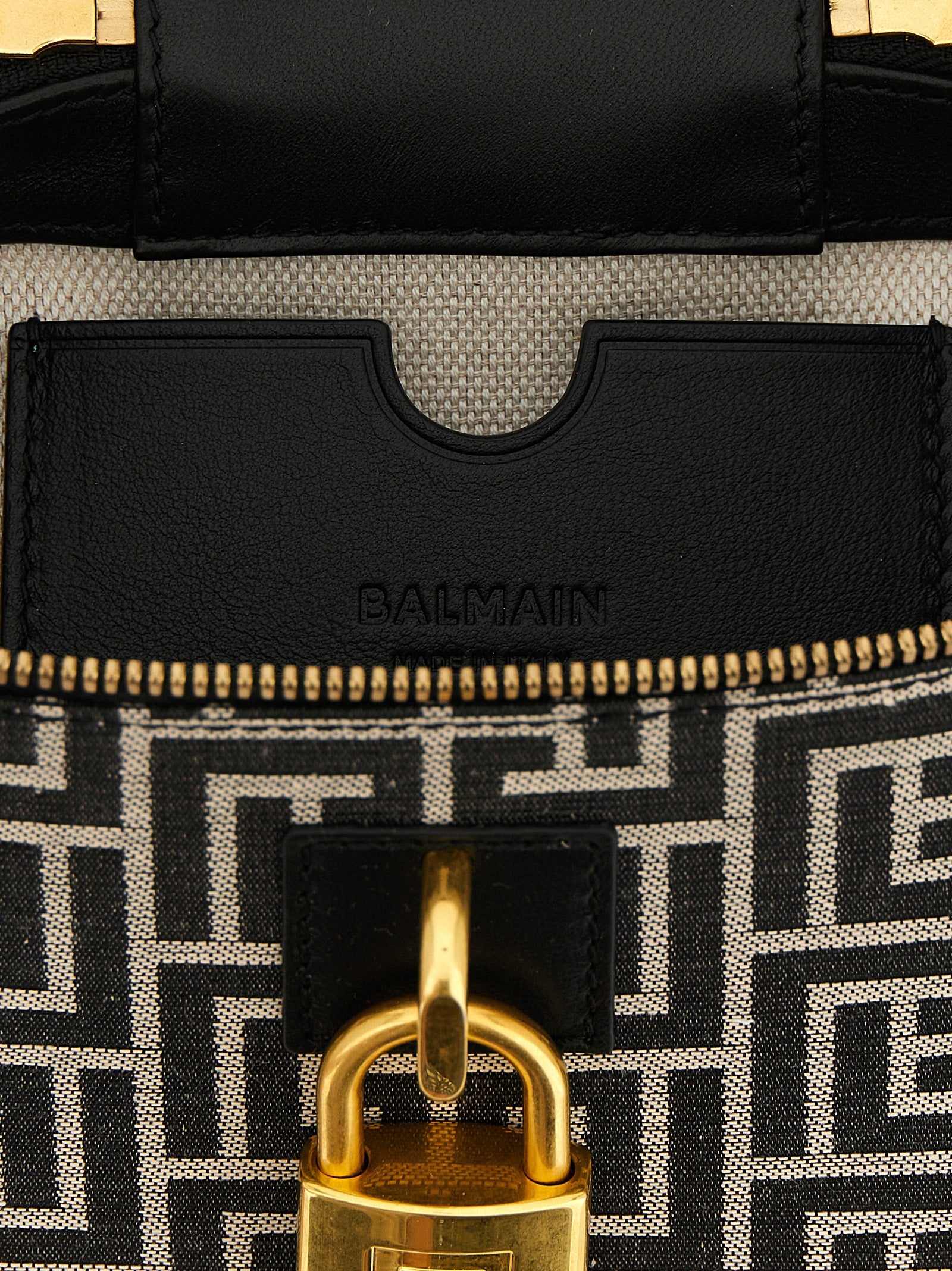 Bicolor Polyester Handbag