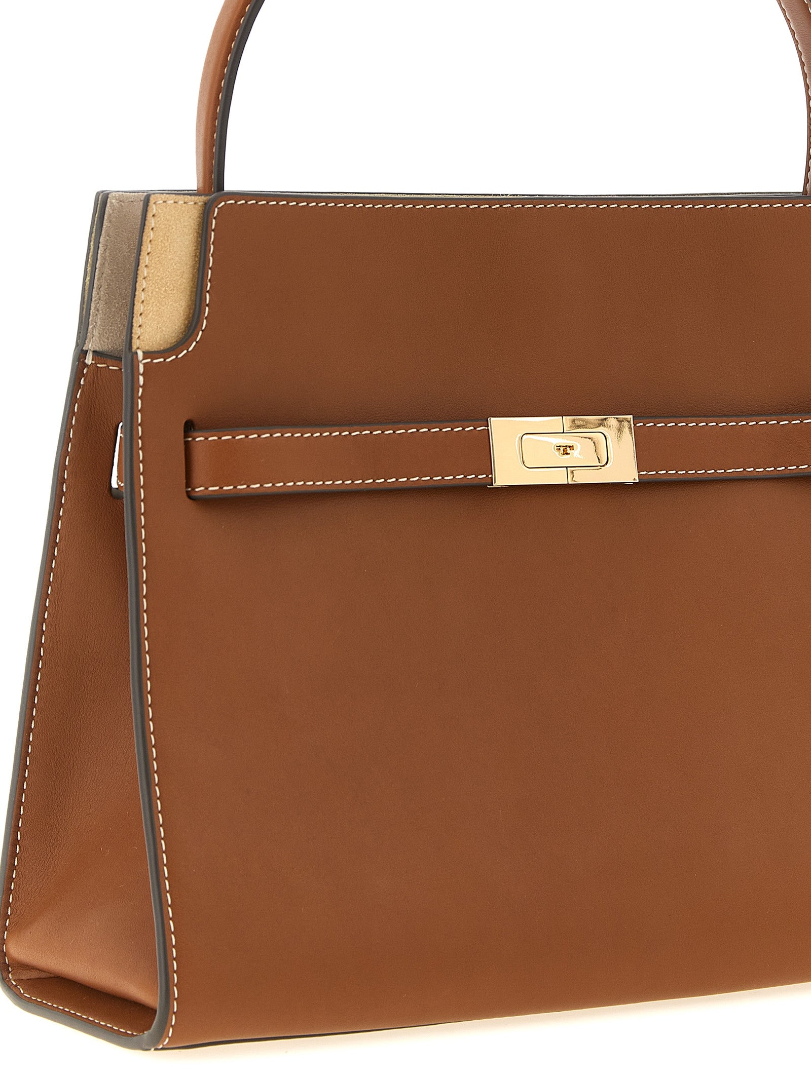Brown Cowhide Crossbody Bag
