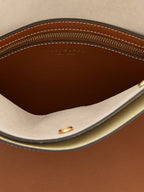 Brown Cowhide Crossbody Bag
