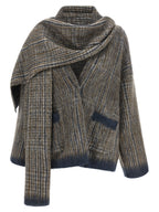 Gray Wool Cardigan