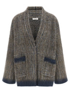Gray Wool Cardigan