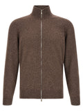 Brown Cashmere Cardigan