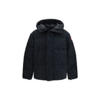 Black Recycled Polyester Parka