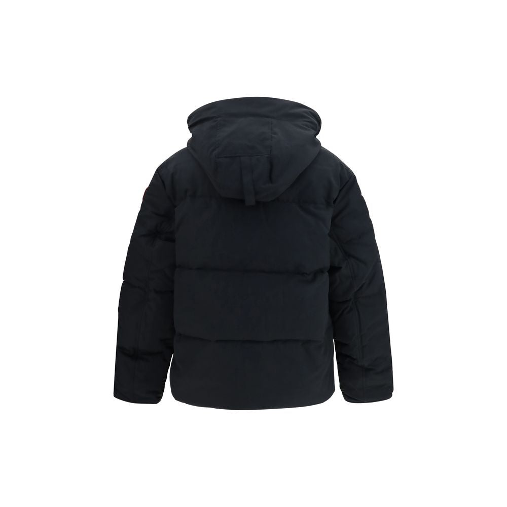 Black Recycled Polyester Parka