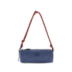 Blue Cotton Shoulder Bag