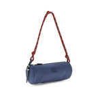 Blue Cotton Shoulder Bag