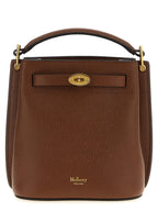Brown Calfskin Crossbody Bag