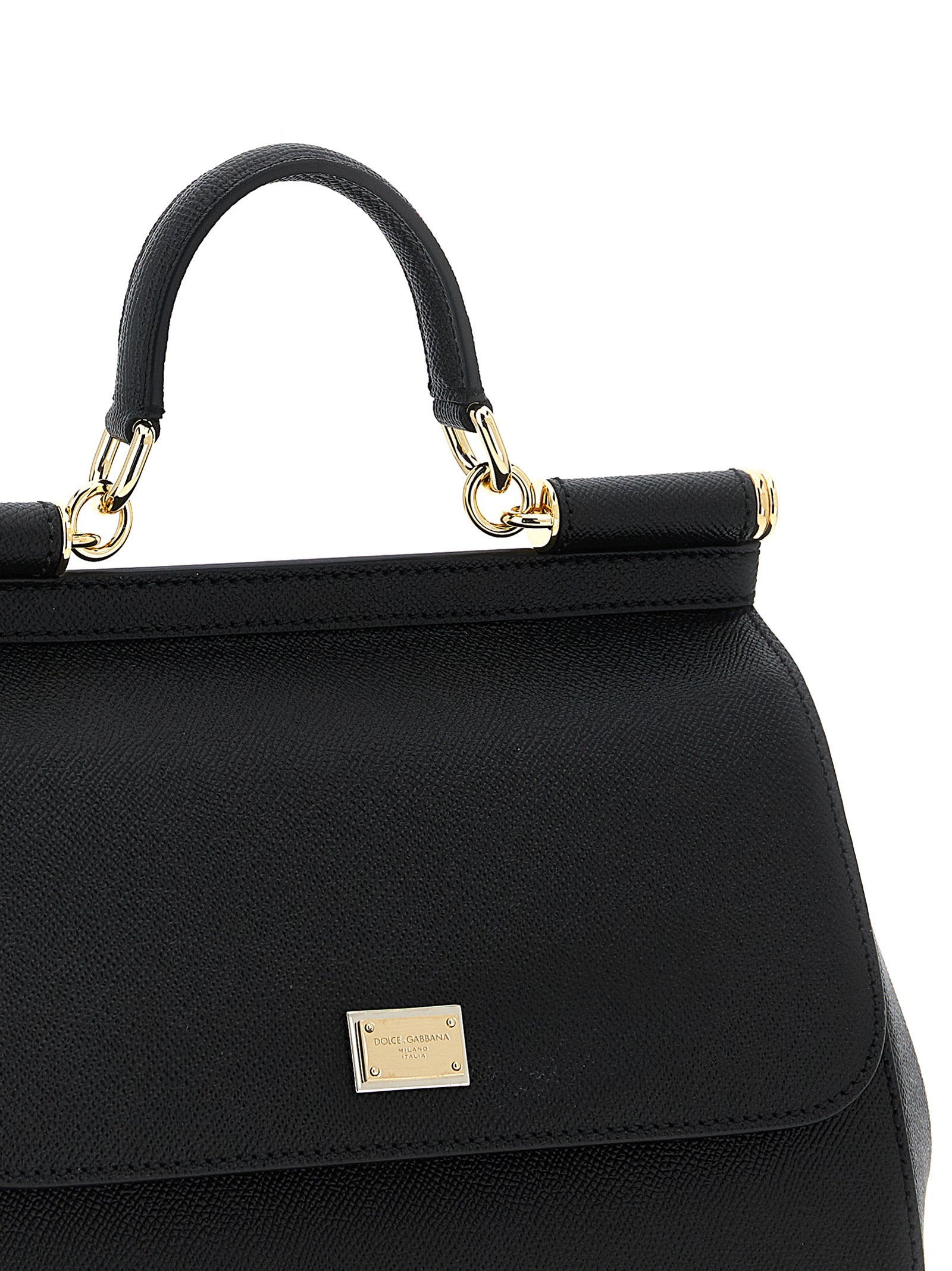 Black Calfskin Handbag