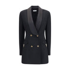 Black Wool Oves Aries Blazer