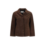Brown Goatskin Leather Jacket