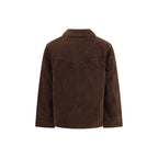 Brown Goatskin Leather Jacket
