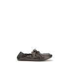 Brown Calf Leather Bos Taurus Slip-On Loafers