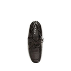 Brown Calf Leather Bos Taurus Slip-On Loafers
