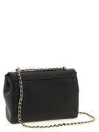 Black Goatskin Crossbody Bag