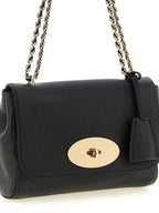 Black Goatskin Crossbody Bag