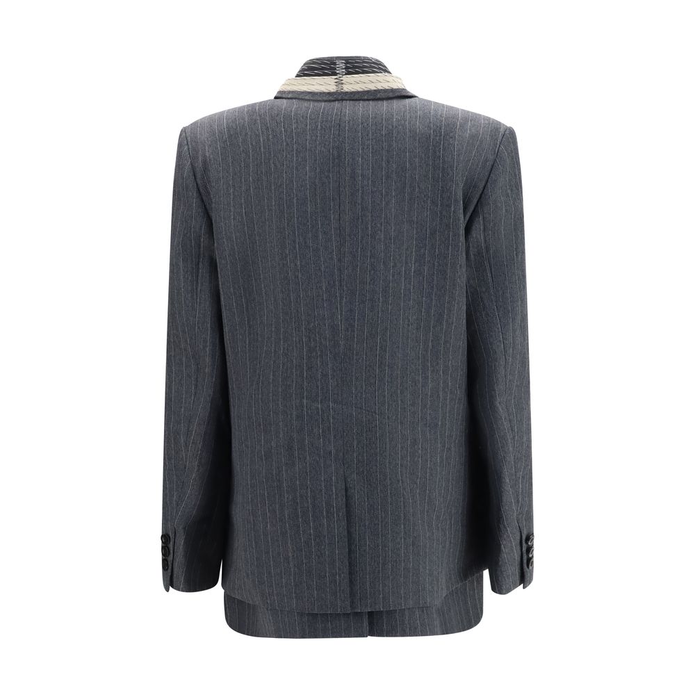 Gray Wool Oves Aries Jacket