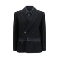 Black Wool Oves Aries Denim Jacket