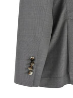 Gray Virgin Wool Blazer