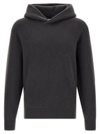 Gray Cashmere Cardigan