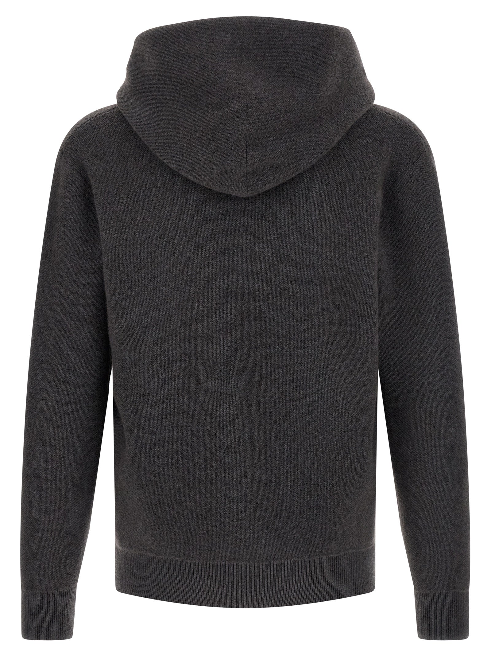 Gray Cashmere Cardigan